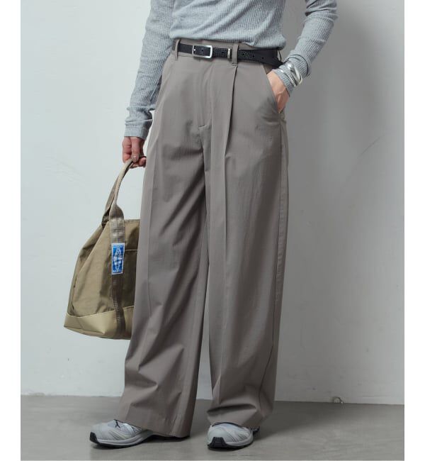 JOURNAL STANDARD「リネンナイロンストレッチスラックス」|スラックス|