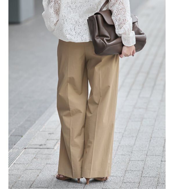 JOURNAL STANDARD「リネンナイロンストレッチスラックス」|スラックス|