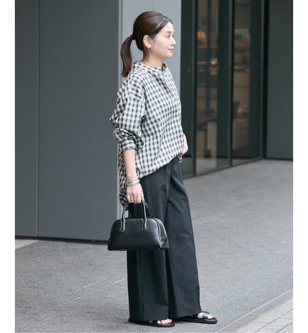 JOURNAL STANDARD「リネンナイロンストレッチスラックス」|スラックス|