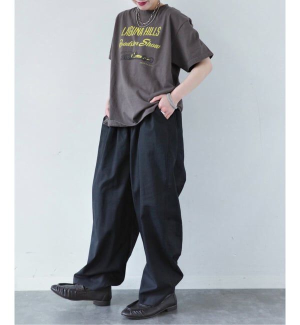 journal standard luxe「ラミートロピカル イージーパンツ」|スラックス|