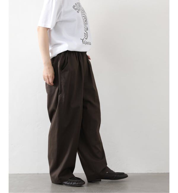 journal standard luxe「ラミートロピカル イージーパンツ」|スラックス|