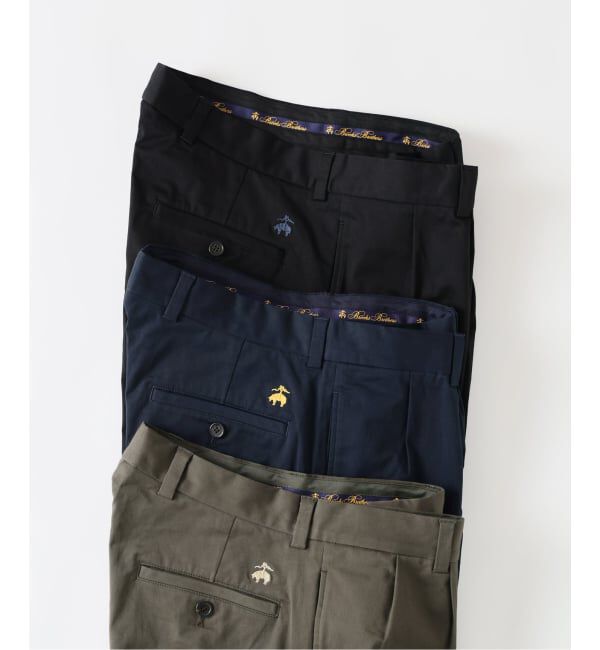 JOURNAL STANDARD relume「《予約》Brooks Brothers / ブルックスブラザーズ 別注 2プリーツ スラックス」|スラックス|