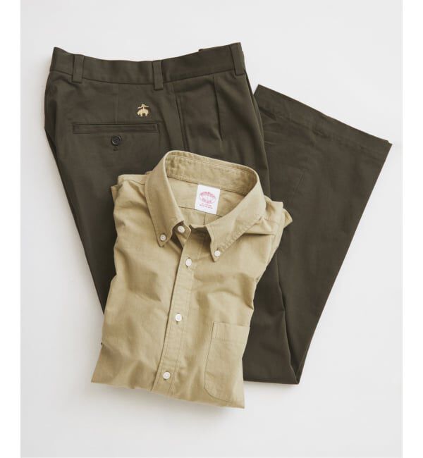 JOURNAL STANDARD relume「《予約》Brooks Brothers / ブルックスブラザーズ 別注 2プリーツ スラックス」|スラックス|