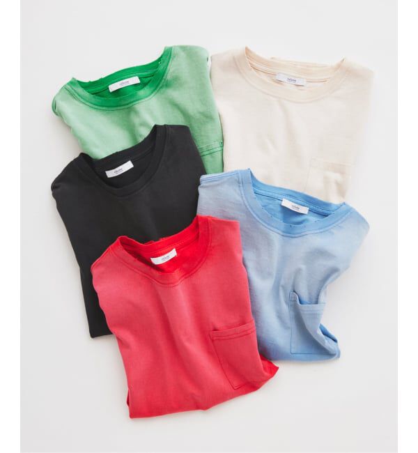 JOURNAL STANDARD relume「《予約》サンウォッシュ フェード加工 ポケットTシャツ」|Tシャツ・カットソー|