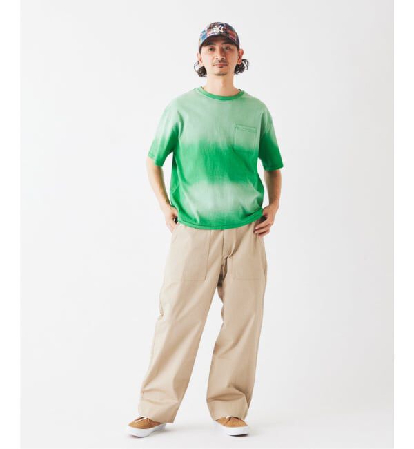 JOURNAL STANDARD relume「《予約》サンウォッシュ フェード加工 ポケットTシャツ」|Tシャツ・カットソー|