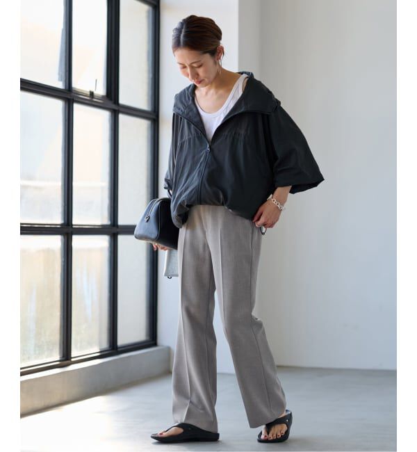 FRAMeWORK「≪追加≫セミフレアパンツ2」|スラックス|