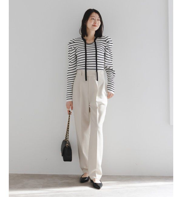 NOBLE「グルカテーパードパンツ」|スラックス|