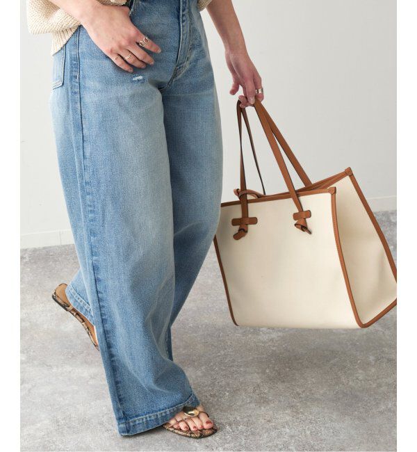 Spick and Span「GIANNI CHIARINI / ジャンニ キアリーニ MARCELLA  BS6850 COMM CNV-SE25」|トートバッグ|