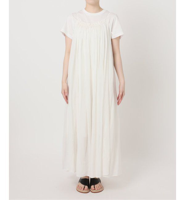 Spick and Span「HYU ギャザーワンピース」|ワンピース|