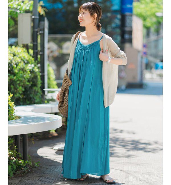 Spick and Span「HYU ギャザーワンピース」|ワンピース|