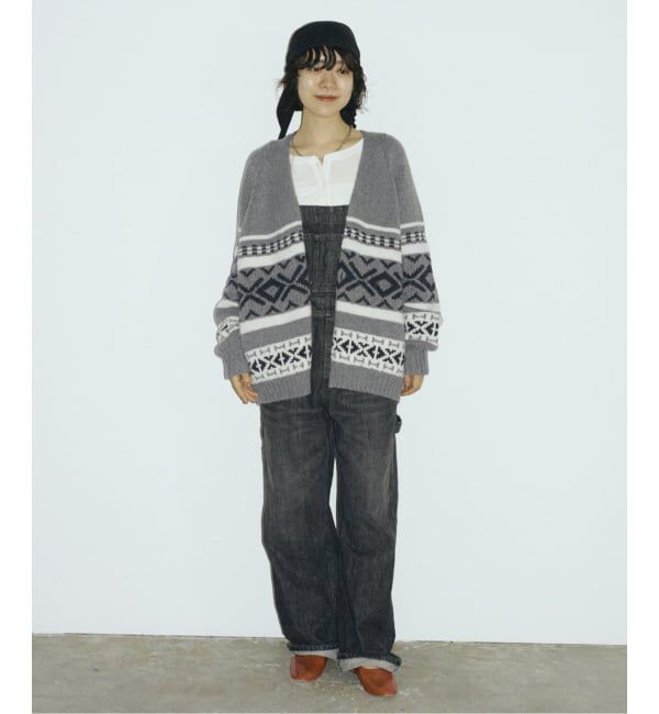 FRAMeWORK「≪追加≫ジャガードカーディガン 2」|カーディガン|