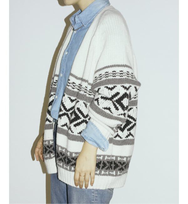 FRAMeWORK「≪追加≫ジャガードカーディガン 2」|カーディガン|