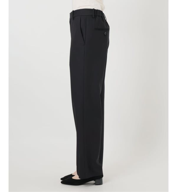 FRAMeWORK「ドビーオックスストレートパンツ」|スラックス|