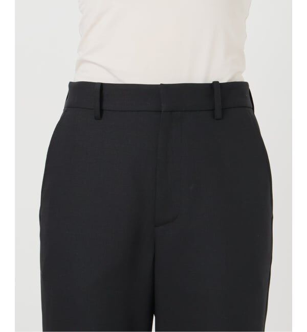 FRAMeWORK「ドビーオックスストレートパンツ」|スラックス|