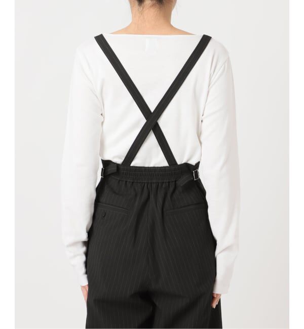 U by SPICK&SPAN「2WAYトロタックサスペンダーパンツ」|スラックス|