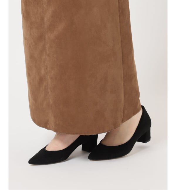 U by SPICK&SPAN「フェイクスエードバックスリットスカート」|スカート|