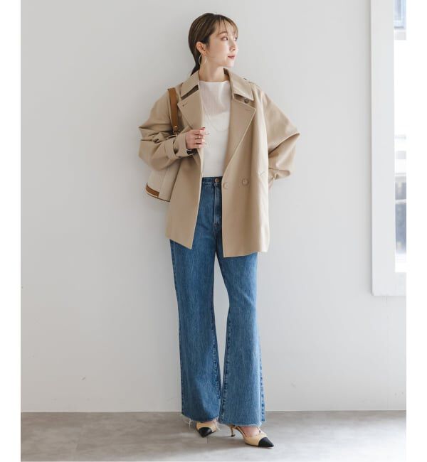 NOBLE「《WEB限定追加》コットンダブルクロスハーフコート」|その他|