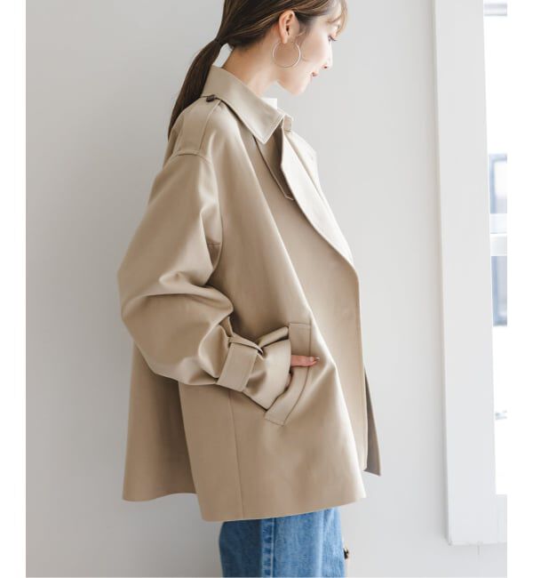 NOBLE「《WEB限定追加》コットンダブルクロスハーフコート」|その他|