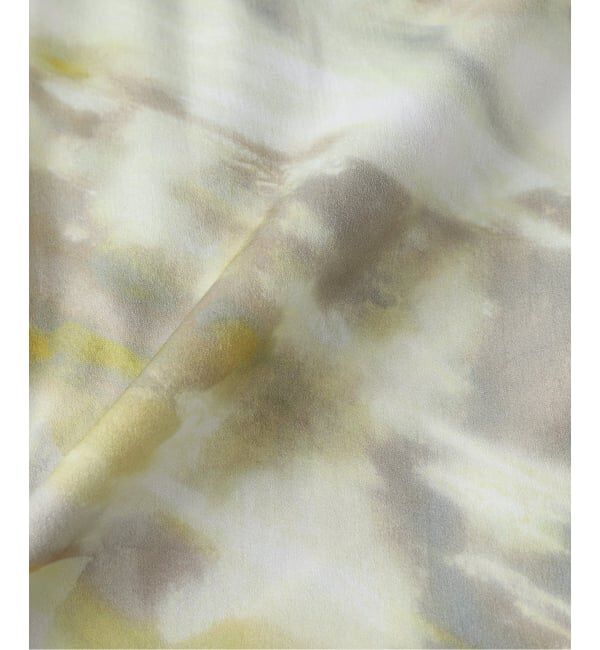 NOBLE「ライトフロープリントパンツ」|スラックス|