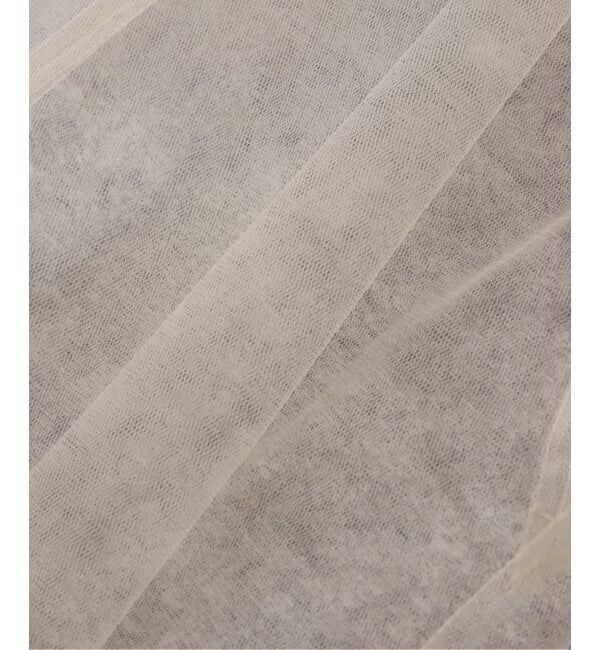 NOBLE「レイヤードチュールパンツ」|スラックス|