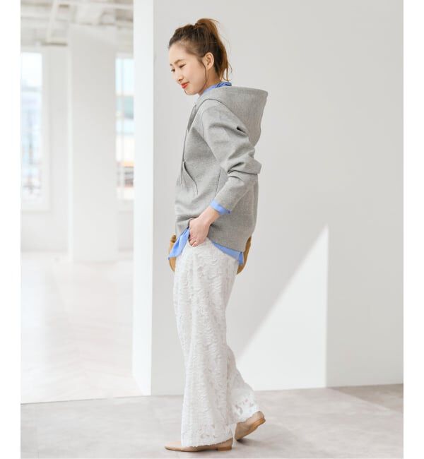 Spick and Span「《WEB限定》シアージャガードイージーパンツ」|その他|