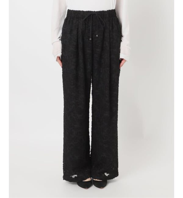 Spick and Span「《WEB限定》シアージャガードイージーパンツ」|その他|