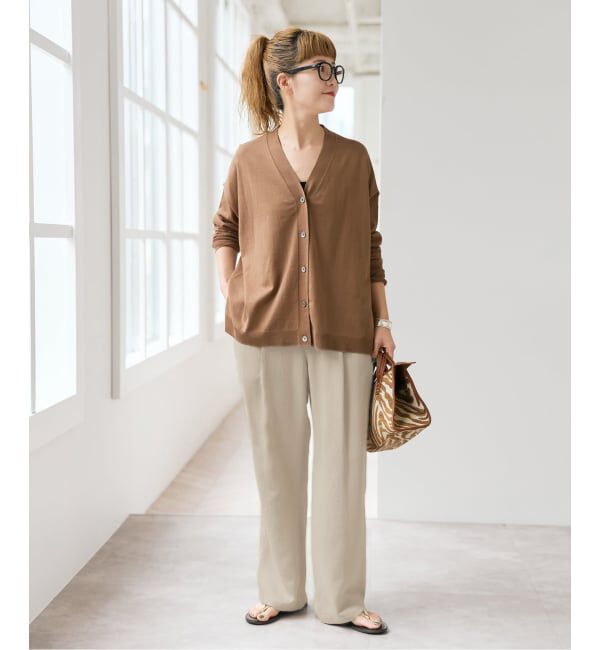 Spick and Span「《新色有り / 追加予約》ワッシャーサテンイージーパンツ」|その他|