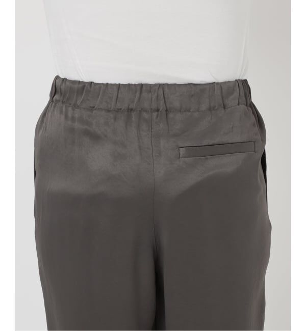 Spick and Span「《新色有り / 追加予約》ワッシャーサテンイージーパンツ」|その他|