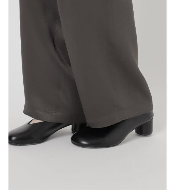 Spick and Span「《新色有り / 追加予約》ワッシャーサテンイージーパンツ」|その他|