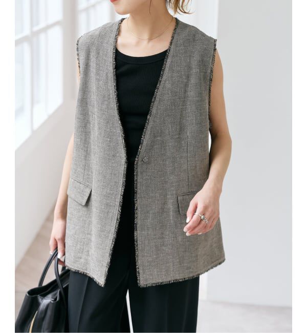 Spick and Span「《予約》Riopelle ツイードジレ」|その他|