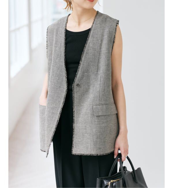 Spick and Span「《予約》Riopelle ツイードジレ」|その他|