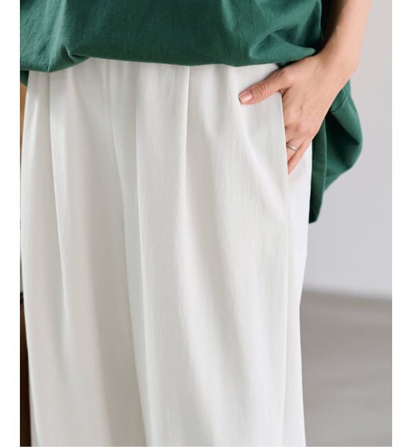 FRAMeWORK「≪新色 / 追加予約≫ポリエステルツイルリラックスパンツ」|その他|