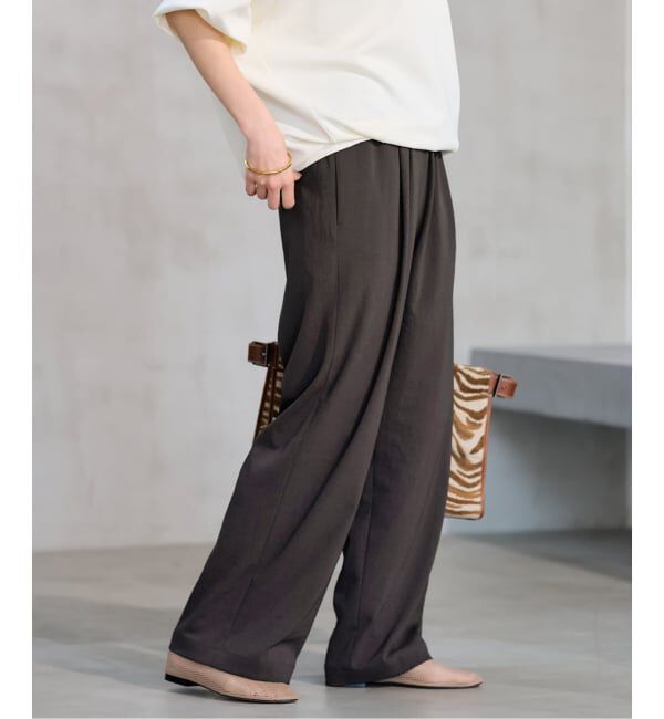 FRAMeWORK「≪新色 / 追加予約≫ポリエステルツイルリラックスパンツ」|その他|