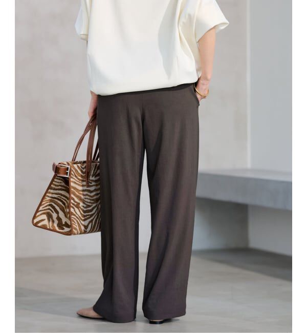 FRAMeWORK「≪新色 / 追加予約≫ポリエステルツイルリラックスパンツ」|その他|