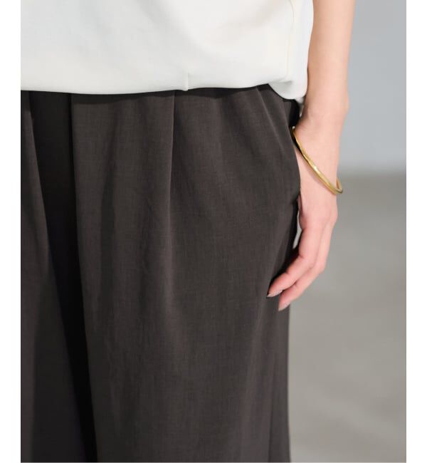 FRAMeWORK「≪新色 / 追加予約≫ポリエステルツイルリラックスパンツ」|その他|