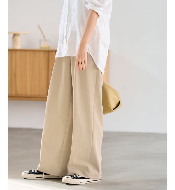 FRAMeWORK「≪新色 / 追加予約≫ポリエステルツイルリラックスパンツ」|その他|