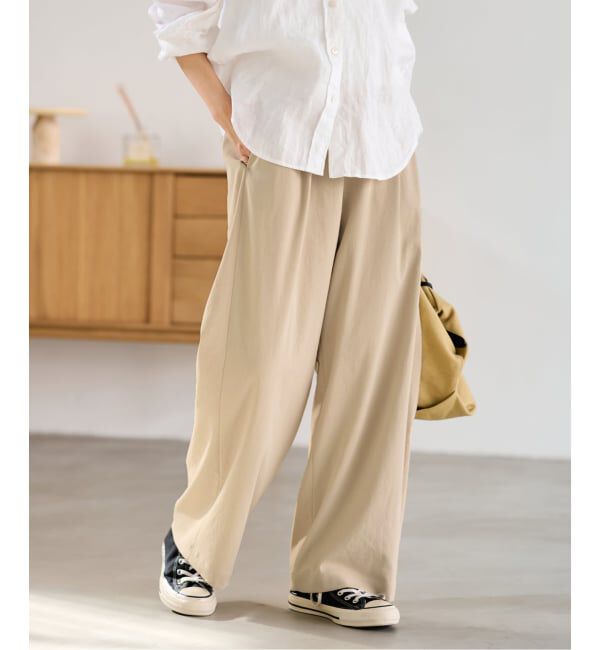 FRAMeWORK「≪新色 / 追加予約≫ポリエステルツイルリラックスパンツ」|その他|