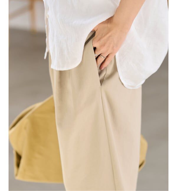 FRAMeWORK「≪新色 / 追加予約≫ポリエステルツイルリラックスパンツ」|その他|