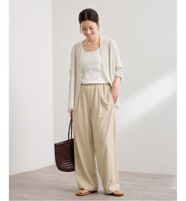 FRAMeWORK「≪新色 / 追加予約≫ポリエステルツイルリラックスパンツ」|その他|