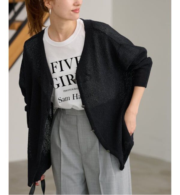 FRAMeWORK「≪WEB限定 / 追加予約≫カノコ 2WAY Back開きカーディガン」|カーディガン|