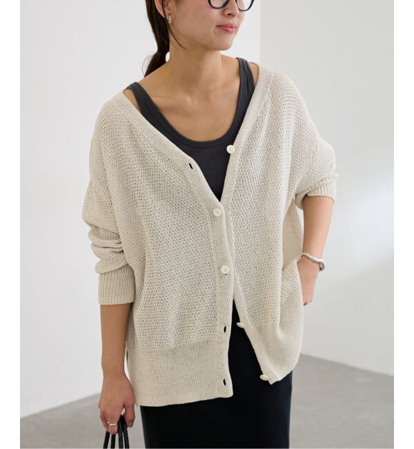 FRAMeWORK「≪WEB限定 / 追加予約≫カノコ 2WAY Back開きカーディガン」|カーディガン|
