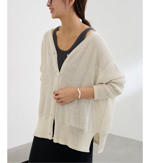 FRAMeWORK「≪WEB限定 / 追加予約≫カノコ 2WAY Back開きカーディガン」|カーディガン|