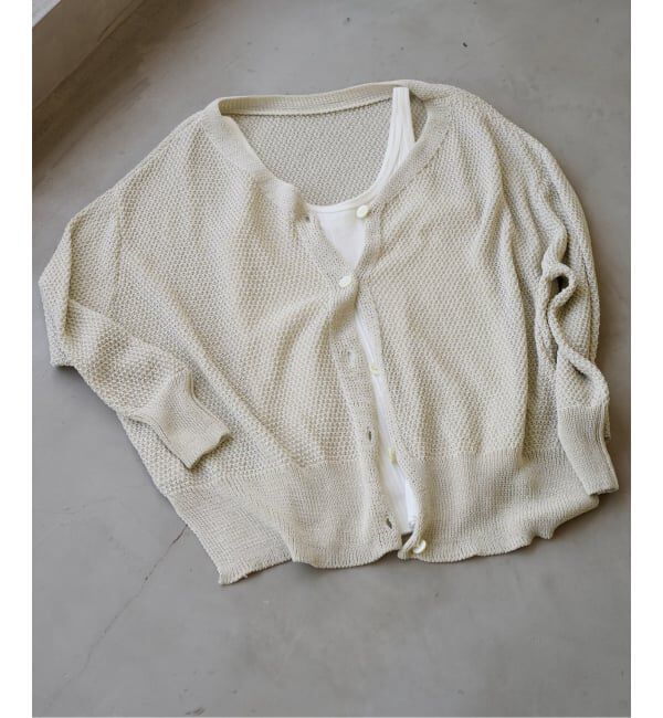 FRAMeWORK「≪WEB限定 / 追加予約≫カノコ 2WAY Back開きカーディガン」|カーディガン|