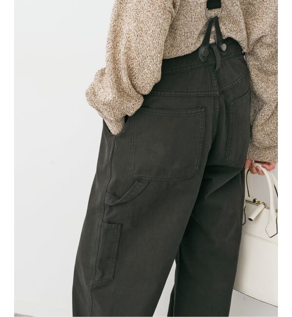 Spick and Span「サスペンダーペインターパンツ」|チノ|