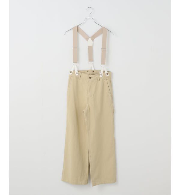 Spick and Span「サスペンダーペインターパンツ」|チノ|