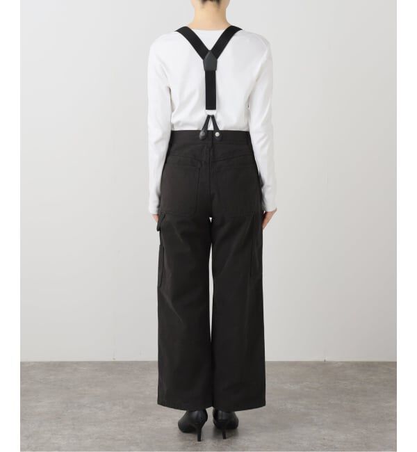 Spick and Span「サスペンダーペインターパンツ」|チノ|