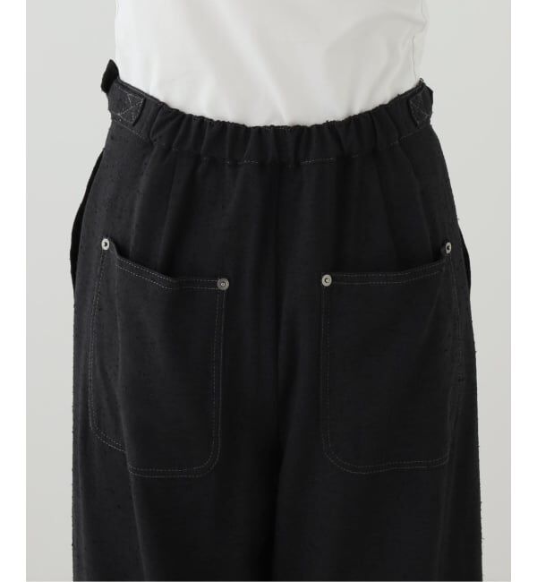 FRAMeWORK「ヴィンテージネップクロスパンツ」|スラックス|