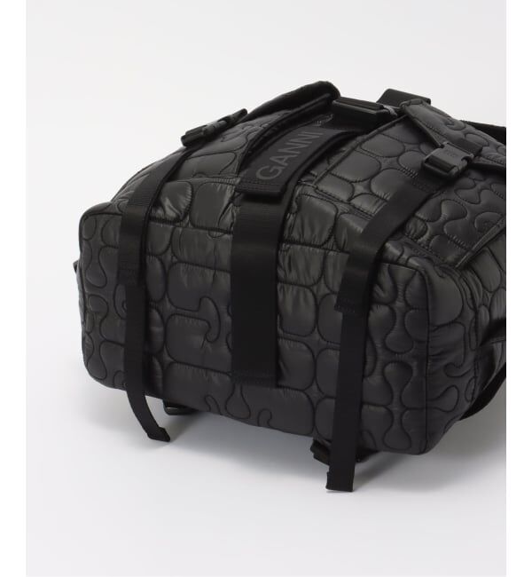 U by SPICK&SPAN「GANNI / ガニー Re-Tech Quilted Backpack」|リュック|