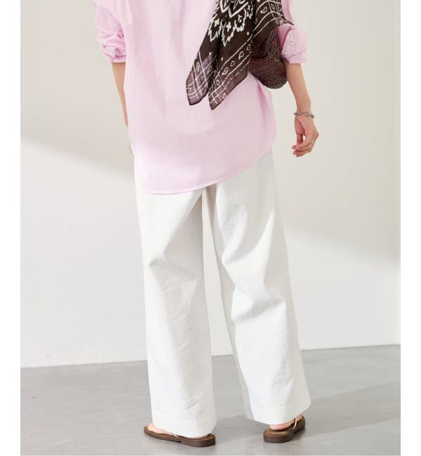 FRAMeWORK「≪追加予約≫綿麻イージーパンツ」|その他|