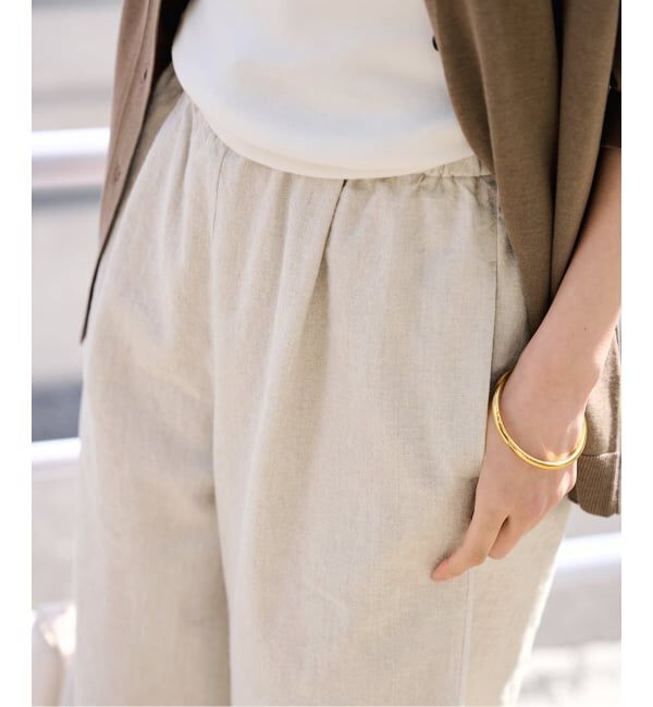 FRAMeWORK「≪追加予約≫綿麻イージーパンツ」|その他|